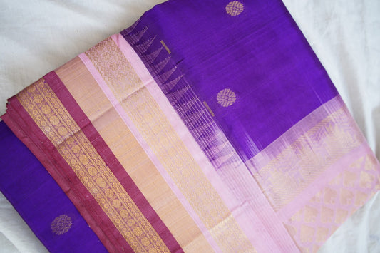 Kanchi Handloom Silk Cotton Saree-PC16284