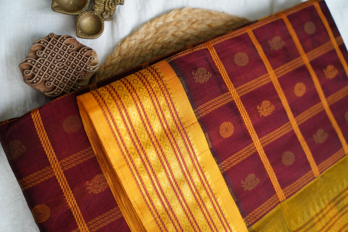 Kanchi Silk Cotton Saree PC18368