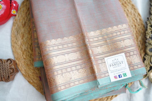 Kanchi handloom Cotton Saree PC17377