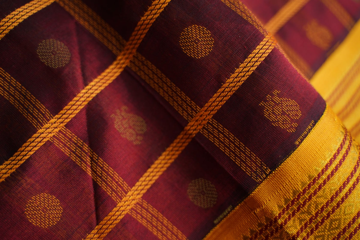 Kanchi Silk Cotton Saree PC18368