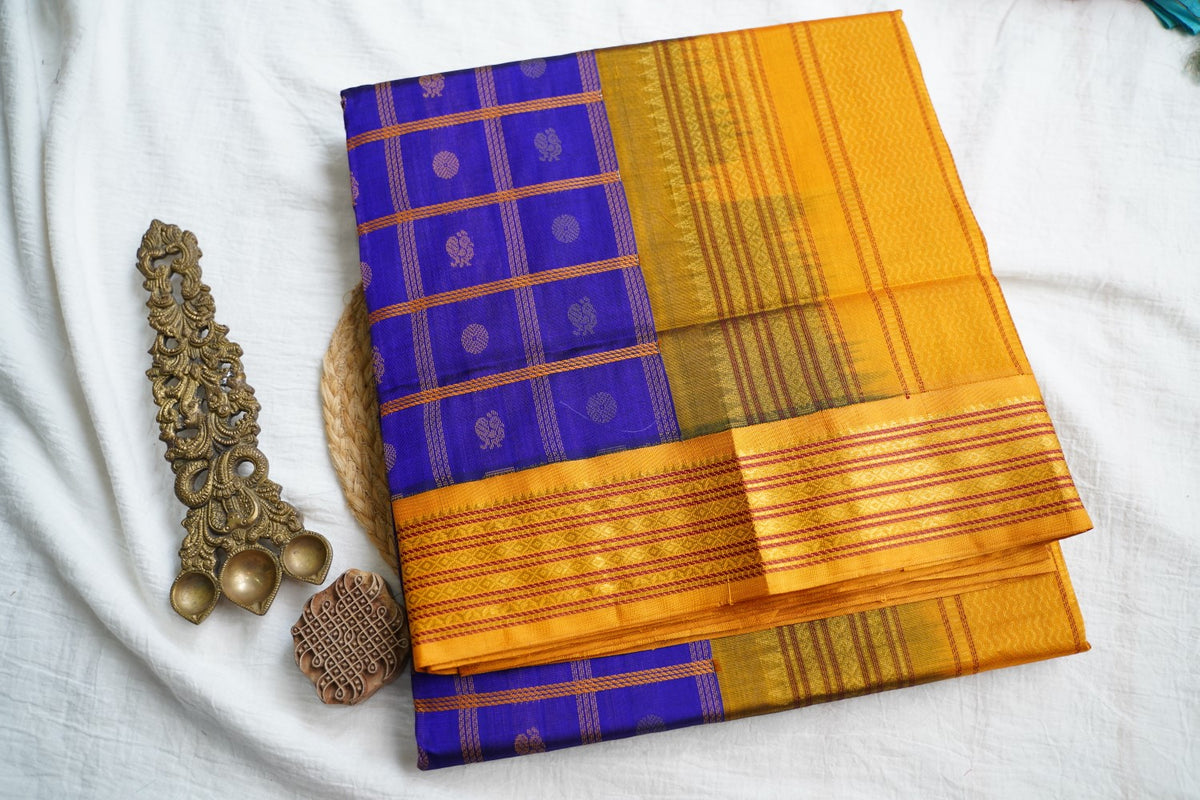 Kanchi Silk Cotton Saree PC18367