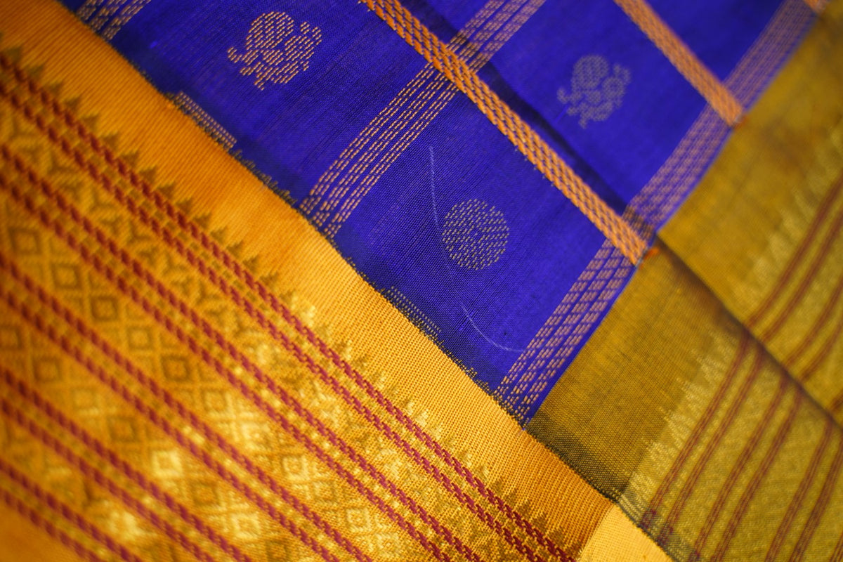 Kanchi Silk Cotton Saree PC18367