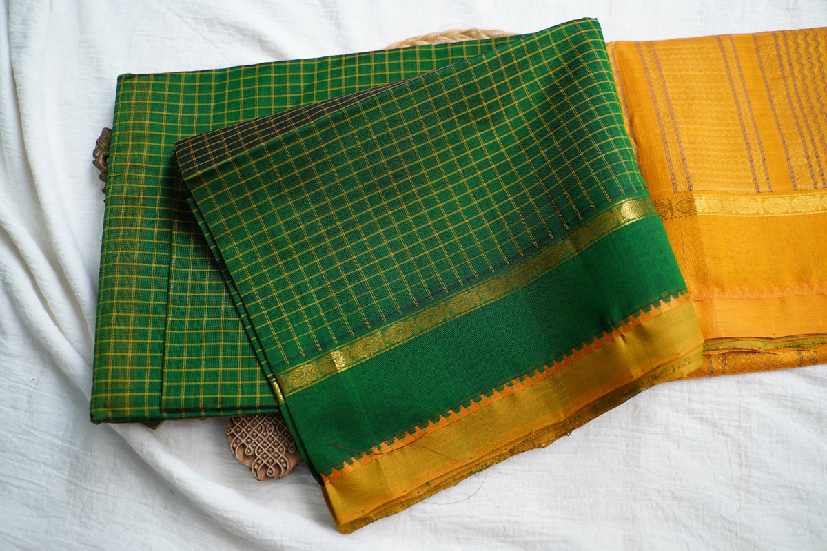 Kanchi Silk Cotton Saree PC18355