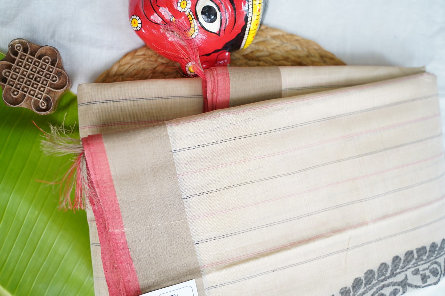 Kanchi handloom Cotton Saree PC17396