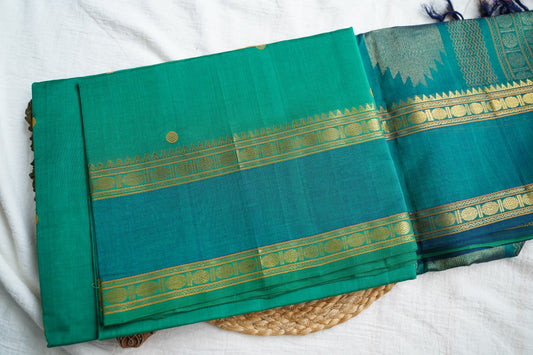 Kanchi Silk Cotton Saree PC18358