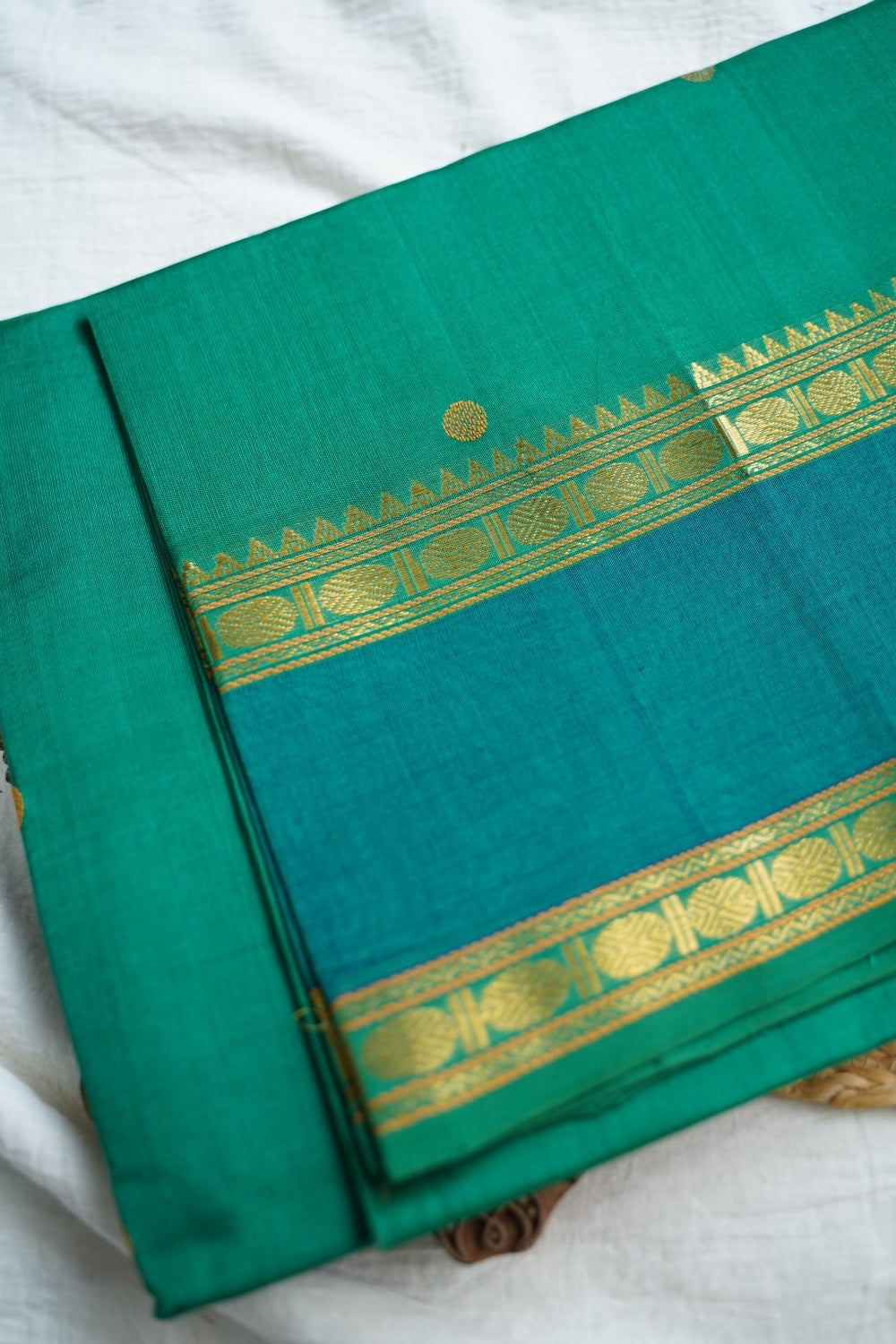 Kanchi Silk Cotton Saree PC18358