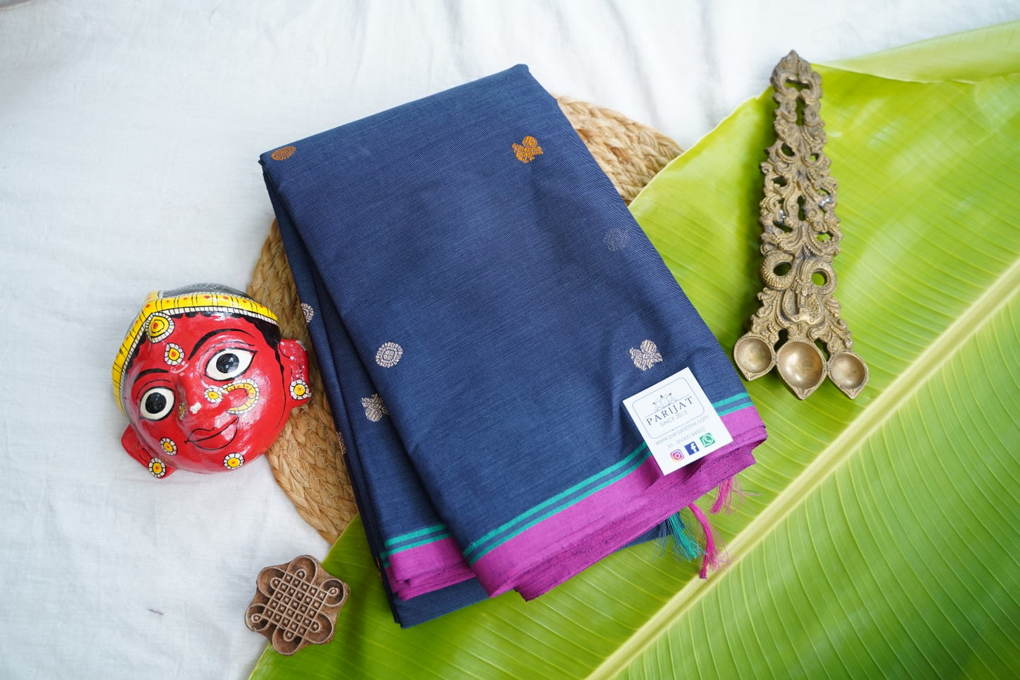 Kanchi handloom Cotton Saree PC17390