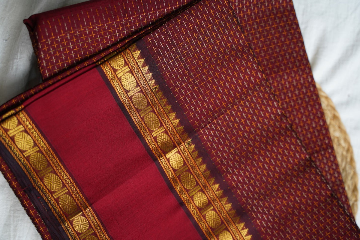 Kanchi Silk Cotton Saree PC18359