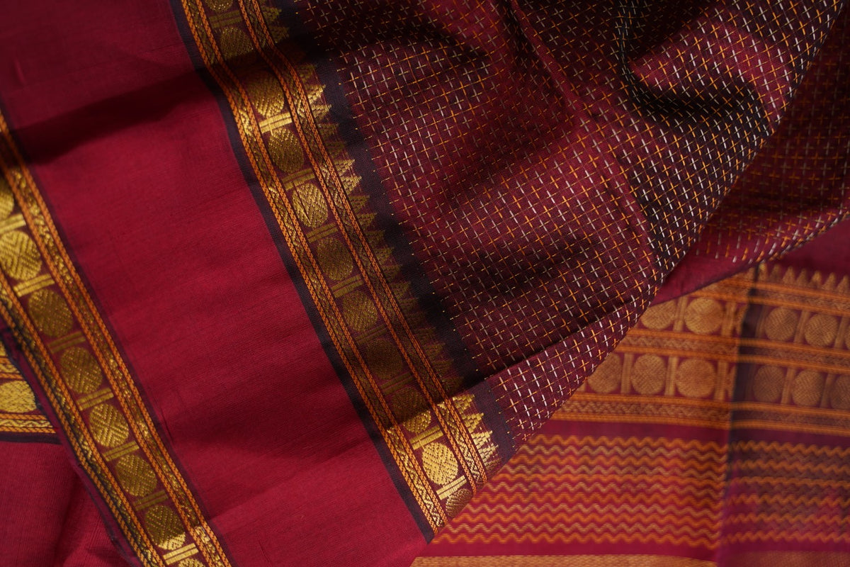 Kanchi Silk Cotton Saree PC18359