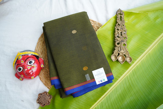 Kanchi handloom Cotton Saree PC17374