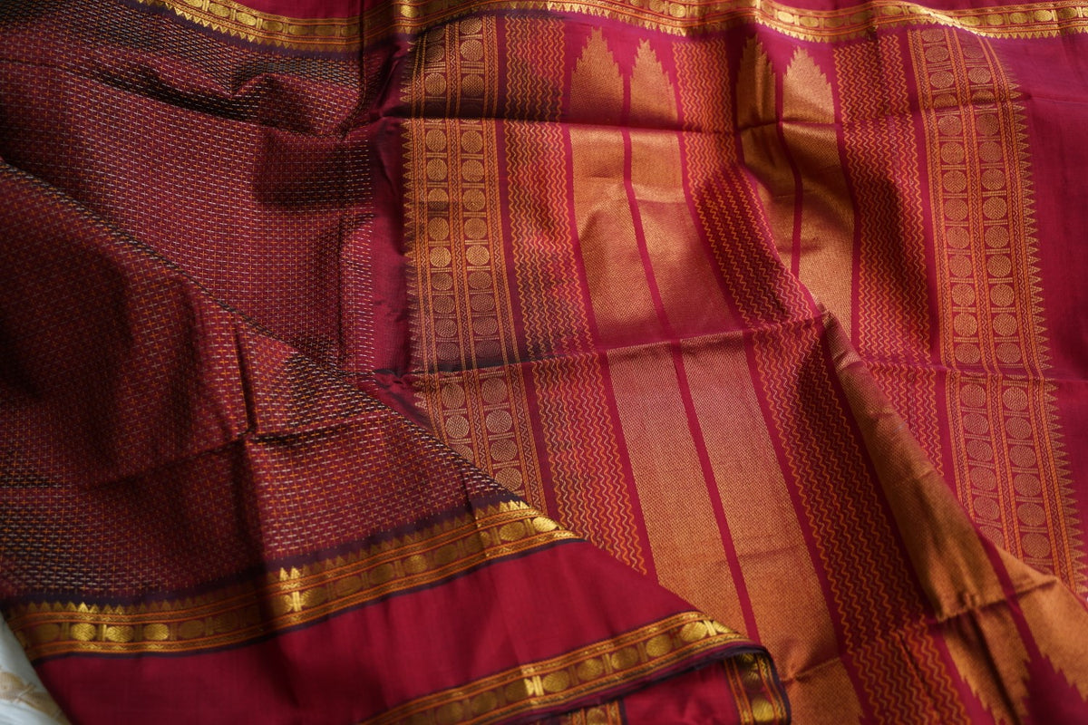 Kanchi Silk Cotton Saree PC18359