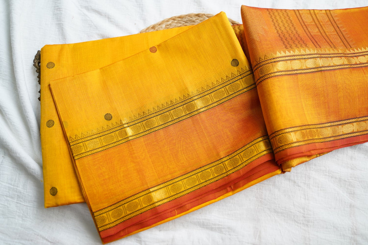 Kanchi Silk Cotton Saree PC18360
