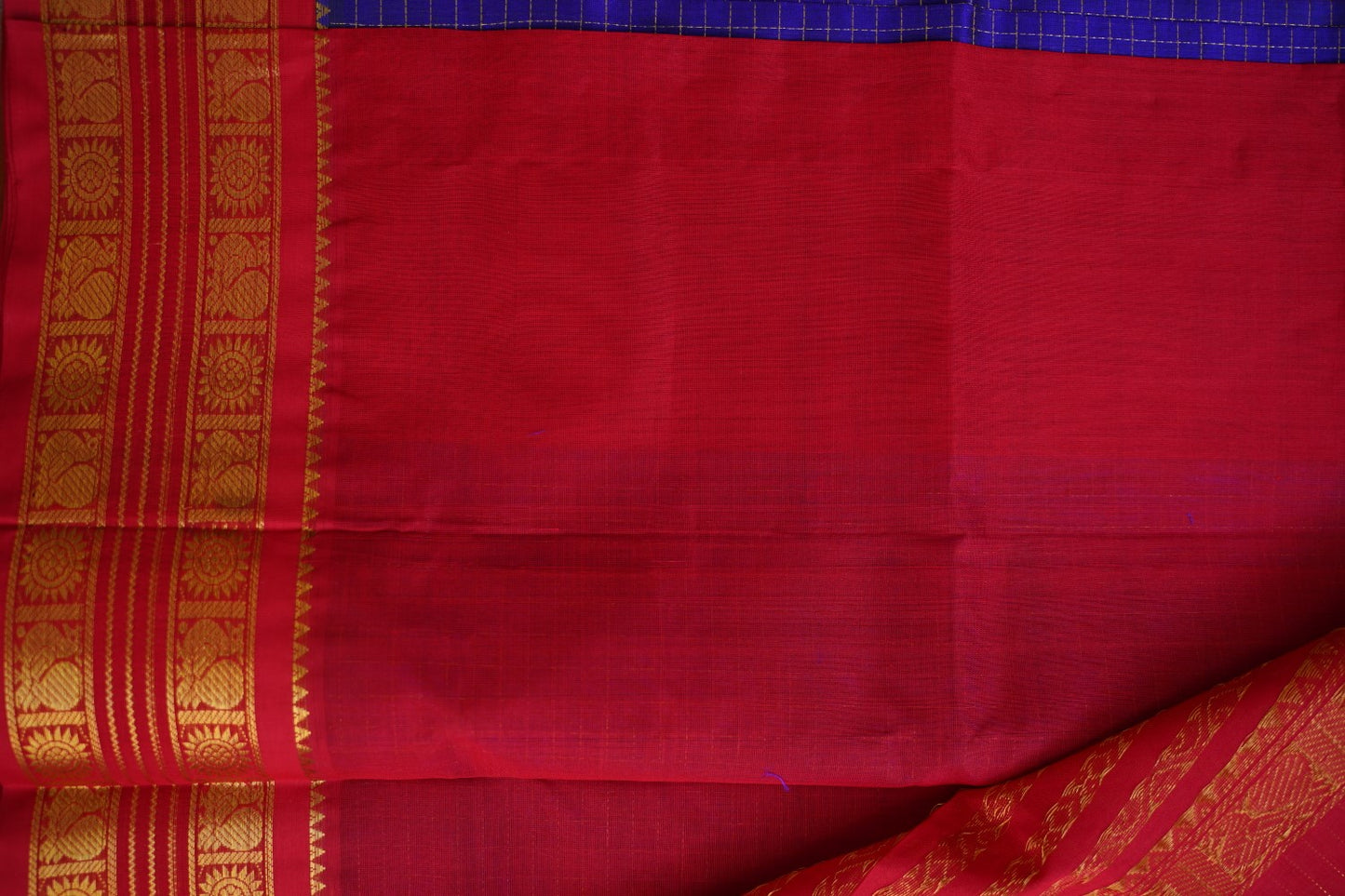Kanchi Handloom Silk Cotton Saree-PC16305
