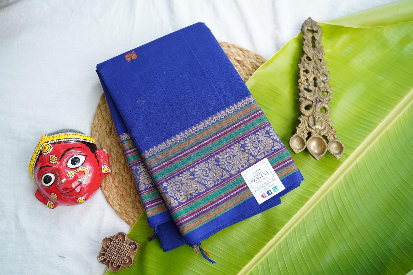 Kanchi handloom Cotton Saree PC17373