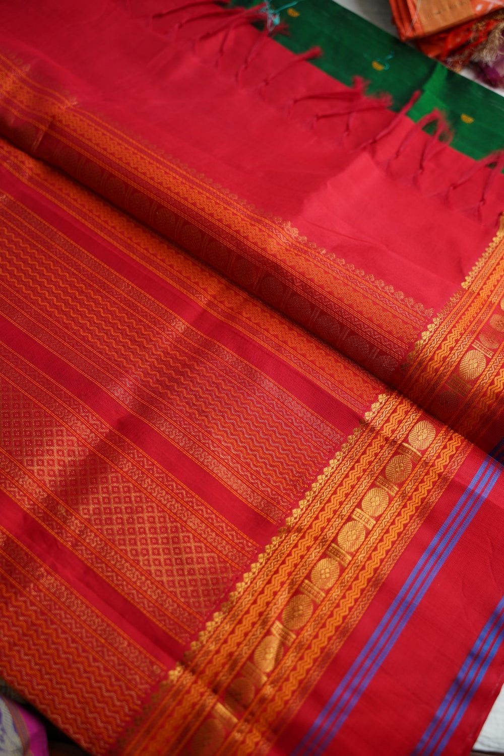 Kanchi Silk Cotton Saree PC18365