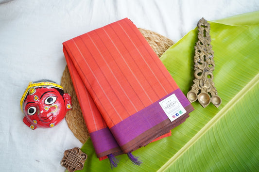 Kanchi handloom Cotton Saree PC17387