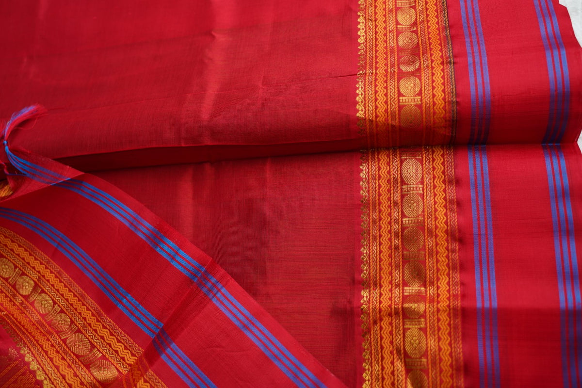 Kanchi Silk Cotton Saree PC18365