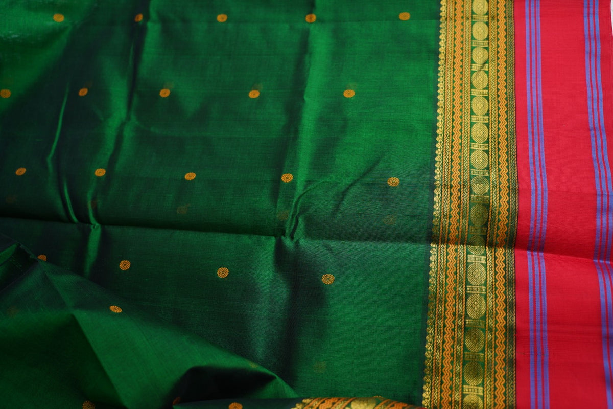 Kanchi Silk Cotton Saree PC18365