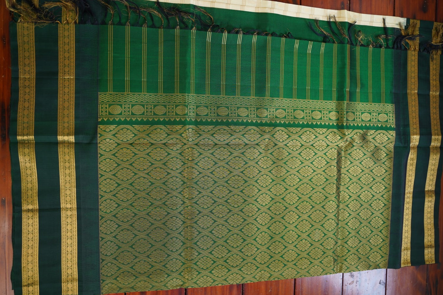 Kanchi Handloom Silk Cotton Saree-PC16271