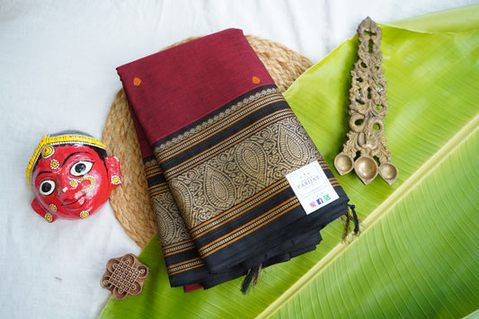 Kanchi handloom Cotton Saree PC17407