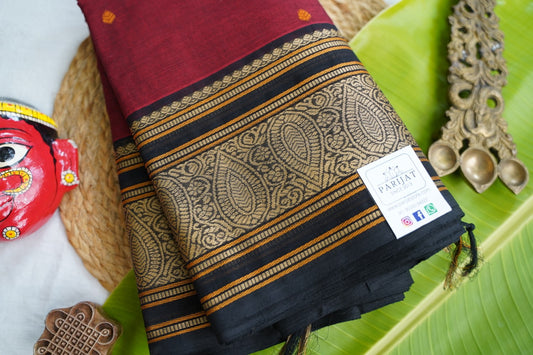 Kanchi handloom Cotton Saree PC17407