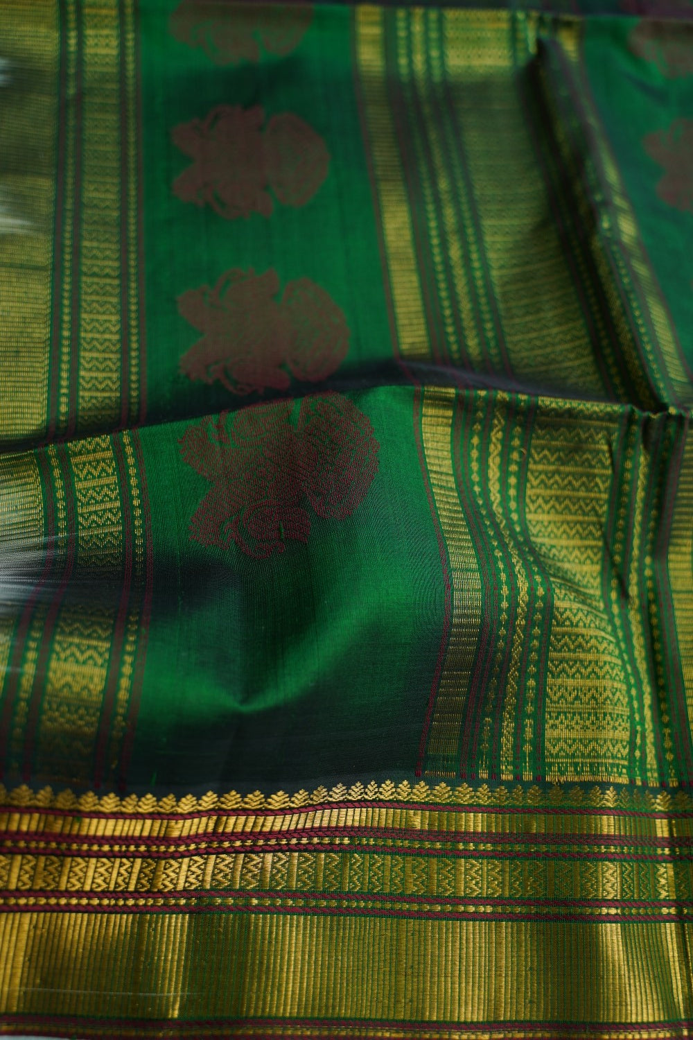 Kanchi Silk Cotton Saree PC18357