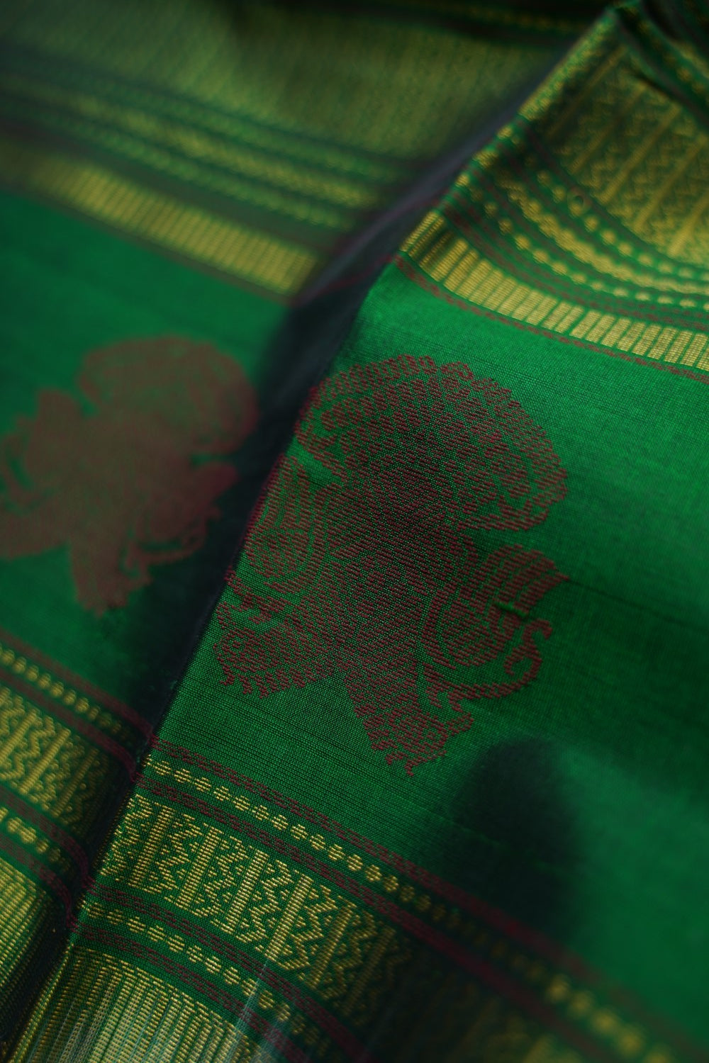 Kanchi Silk Cotton Saree PC18357