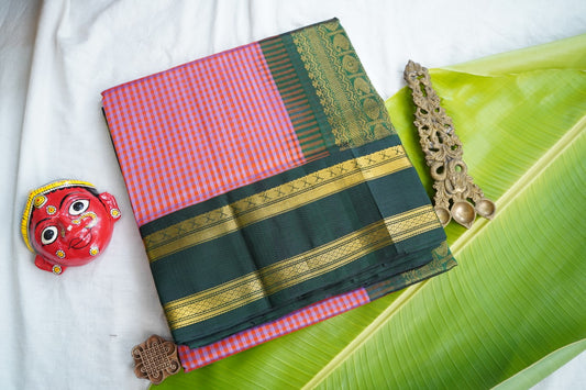 Kanchi Handloom Silk Cotton Saree PC17415