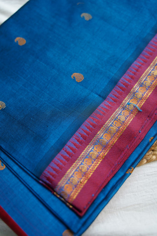 Kanchi Silk Cotton Saree PC18354