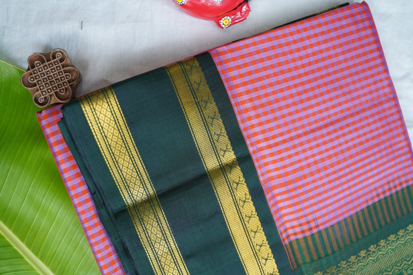 Kanchi Handloom Silk Cotton Saree PC17415