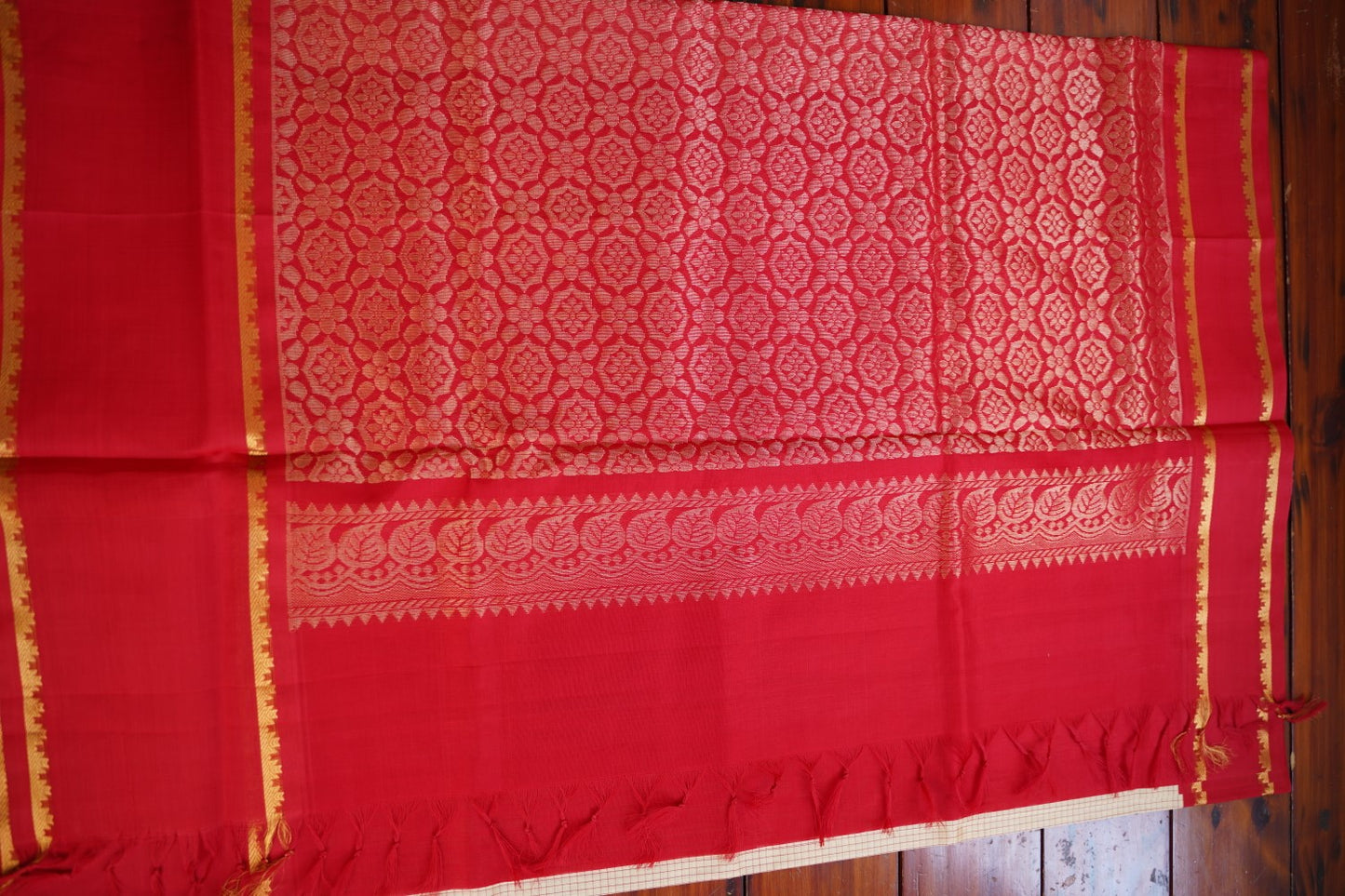 Kanchi Handloom Silk Cotton Saree-PC16282