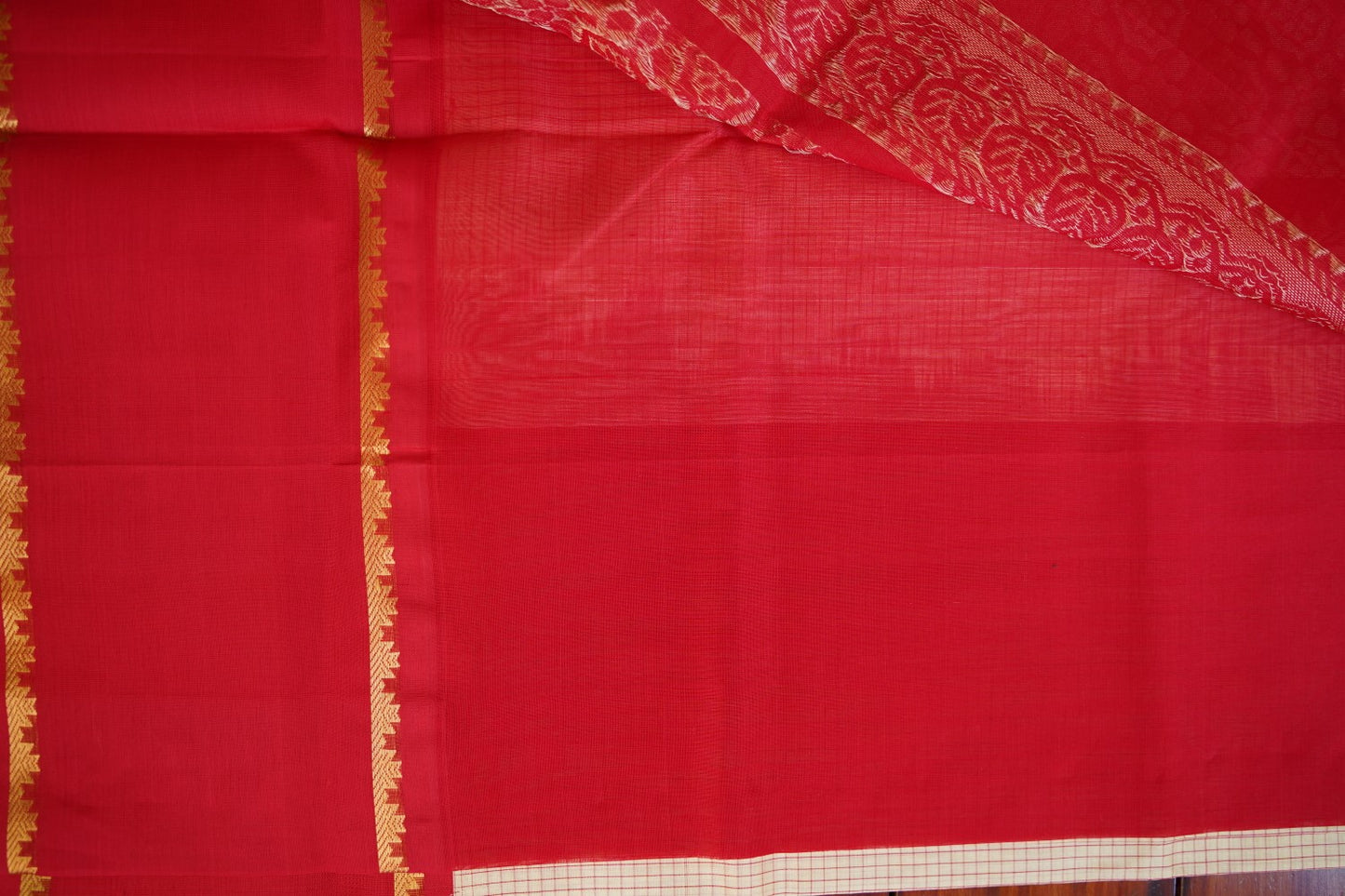 Kanchi Handloom Silk Cotton Saree-PC16282