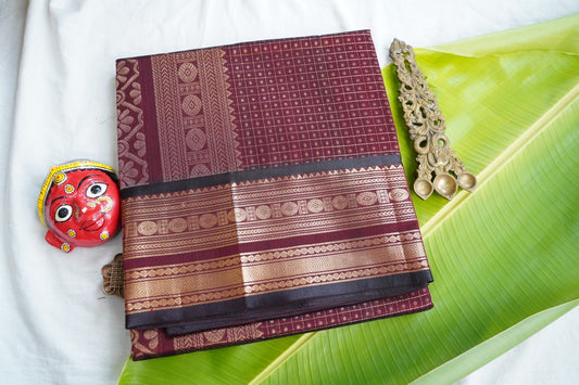 Kanchi Handloom Silk Cotton Saree PC17421