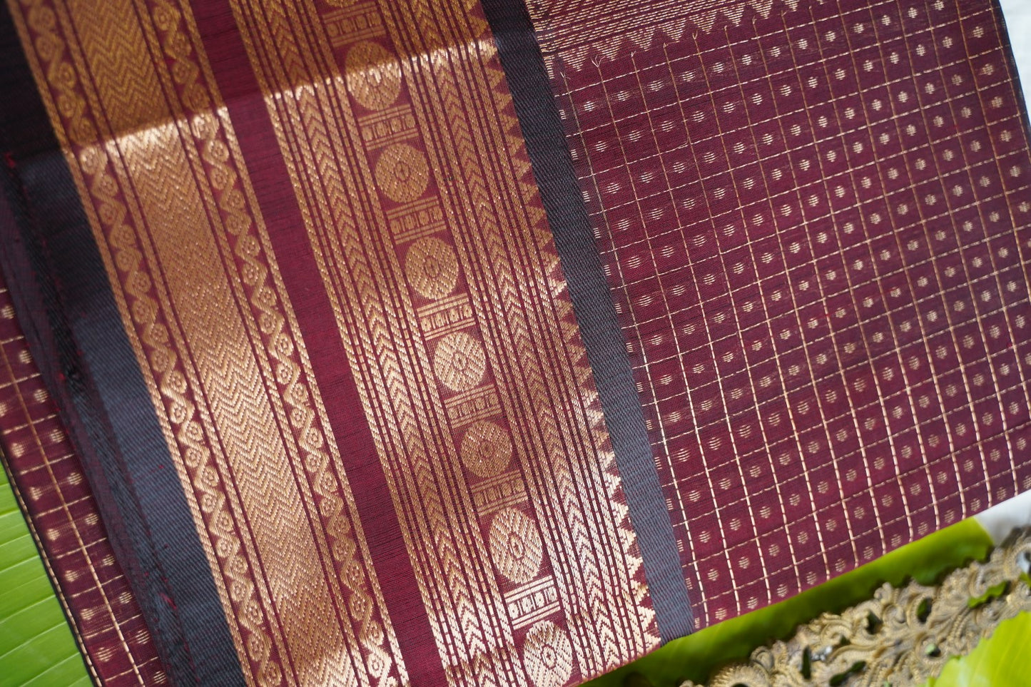Kanchi Handloom Silk Cotton Saree PC17421