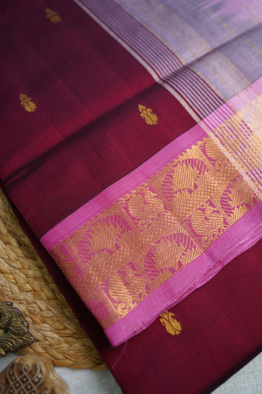 Kanchi Silk Cotton Saree PC18456