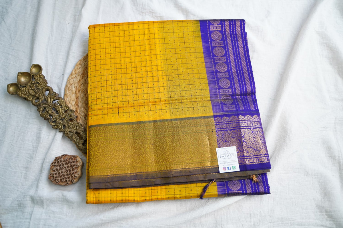 Kanchi Silk Cotton Saree PC18454