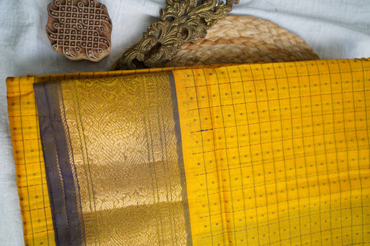Kanchi Silk Cotton Saree PC18454