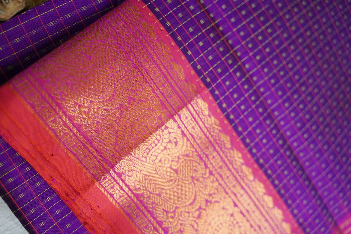 Kanchi Silk Cotton Saree PC18453