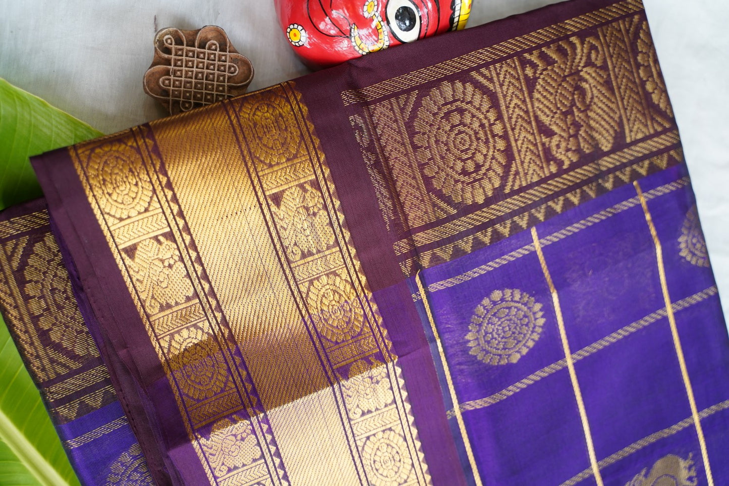 Kanchi Handloom Silk Cotton Saree PC17429