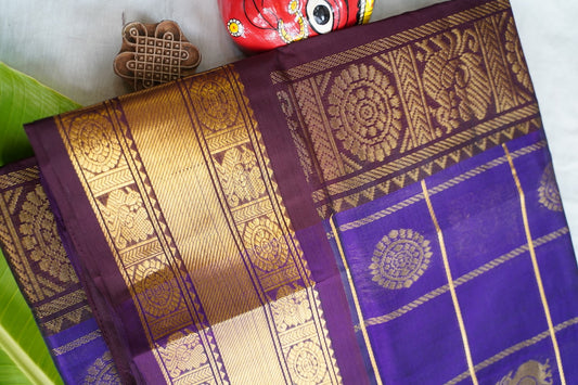 Kanchi Handloom Silk Cotton Saree PC17429