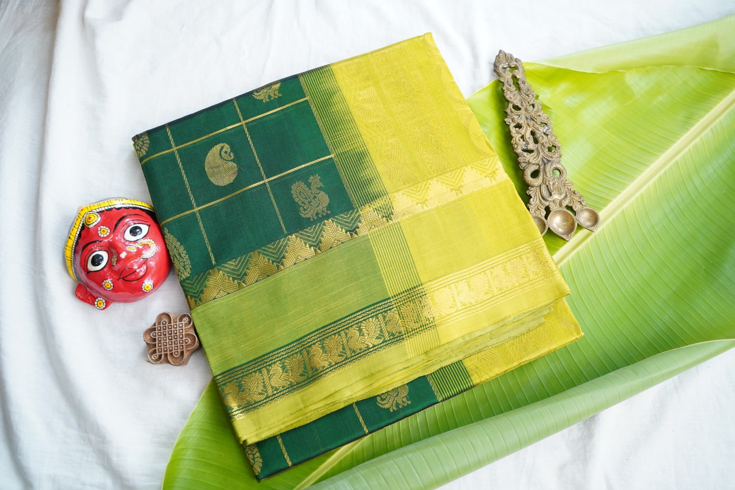 Kanchi Handloom Silk Cotton Saree PC17425