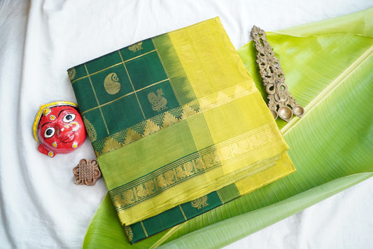 Kanchi Handloom Silk Cotton Saree PC17425
