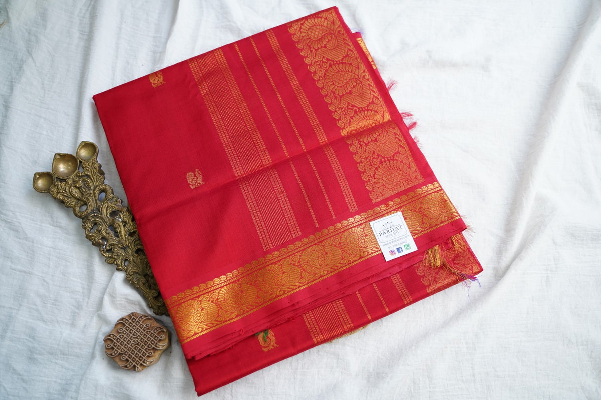 Kanchi Silk Cotton Saree PC18449