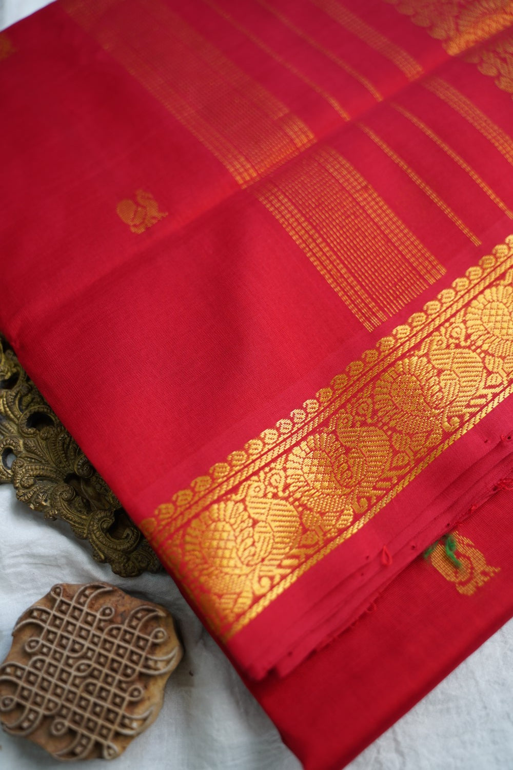 Kanchi Silk Cotton Saree PC18449