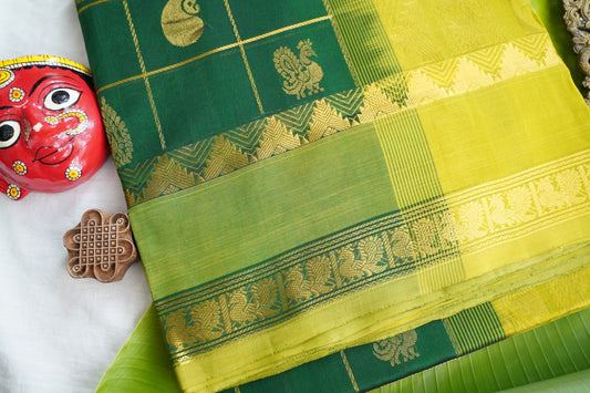 Kanchi Handloom Silk Cotton Saree PC17425