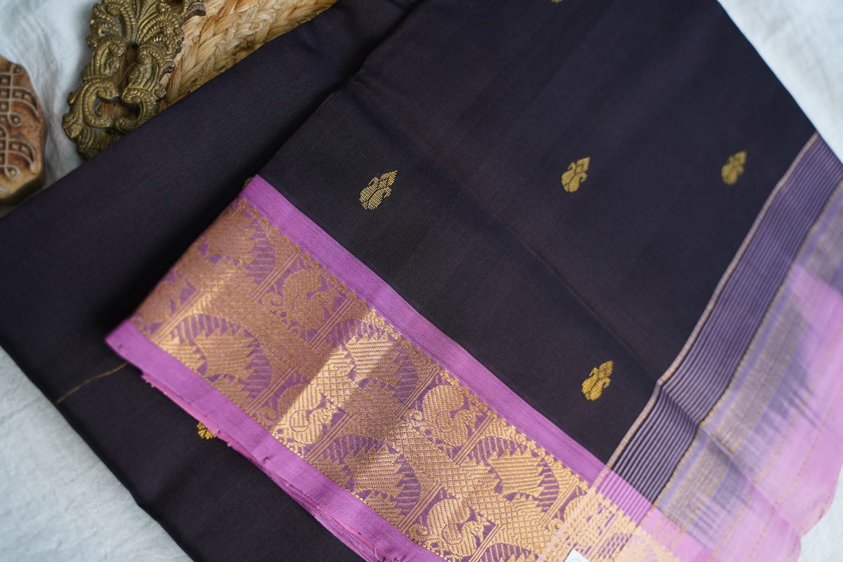 Kanchi Silk Cotton Saree PC18447