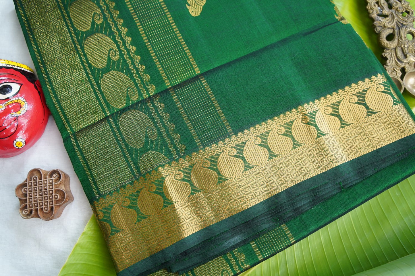 Kanchi Handloom Silk Cotton Saree PC17414