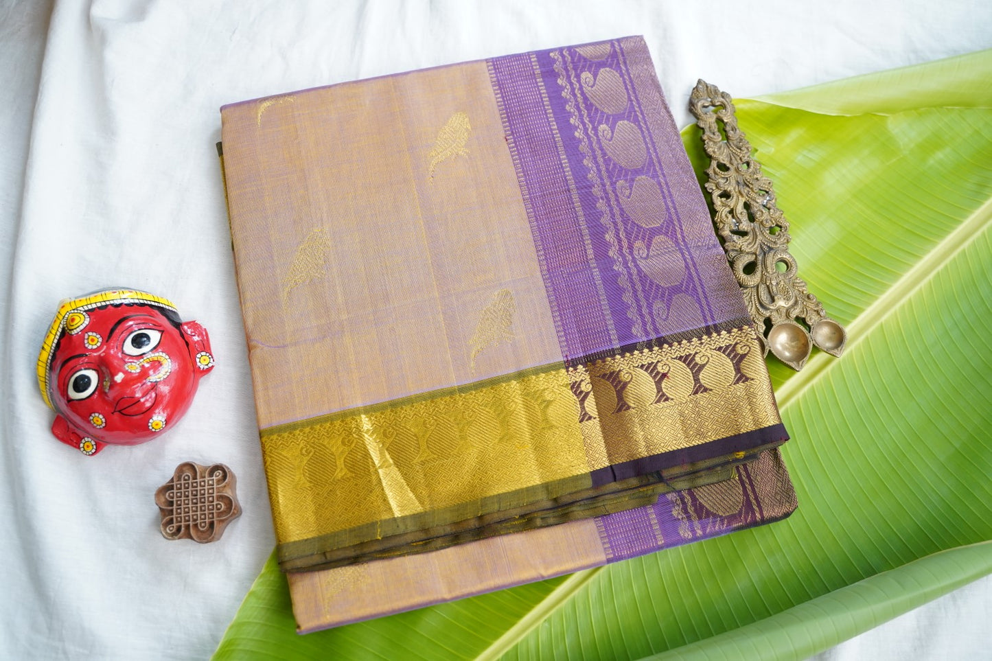 Kanchi Handloom Silk Cotton Saree PC17418
