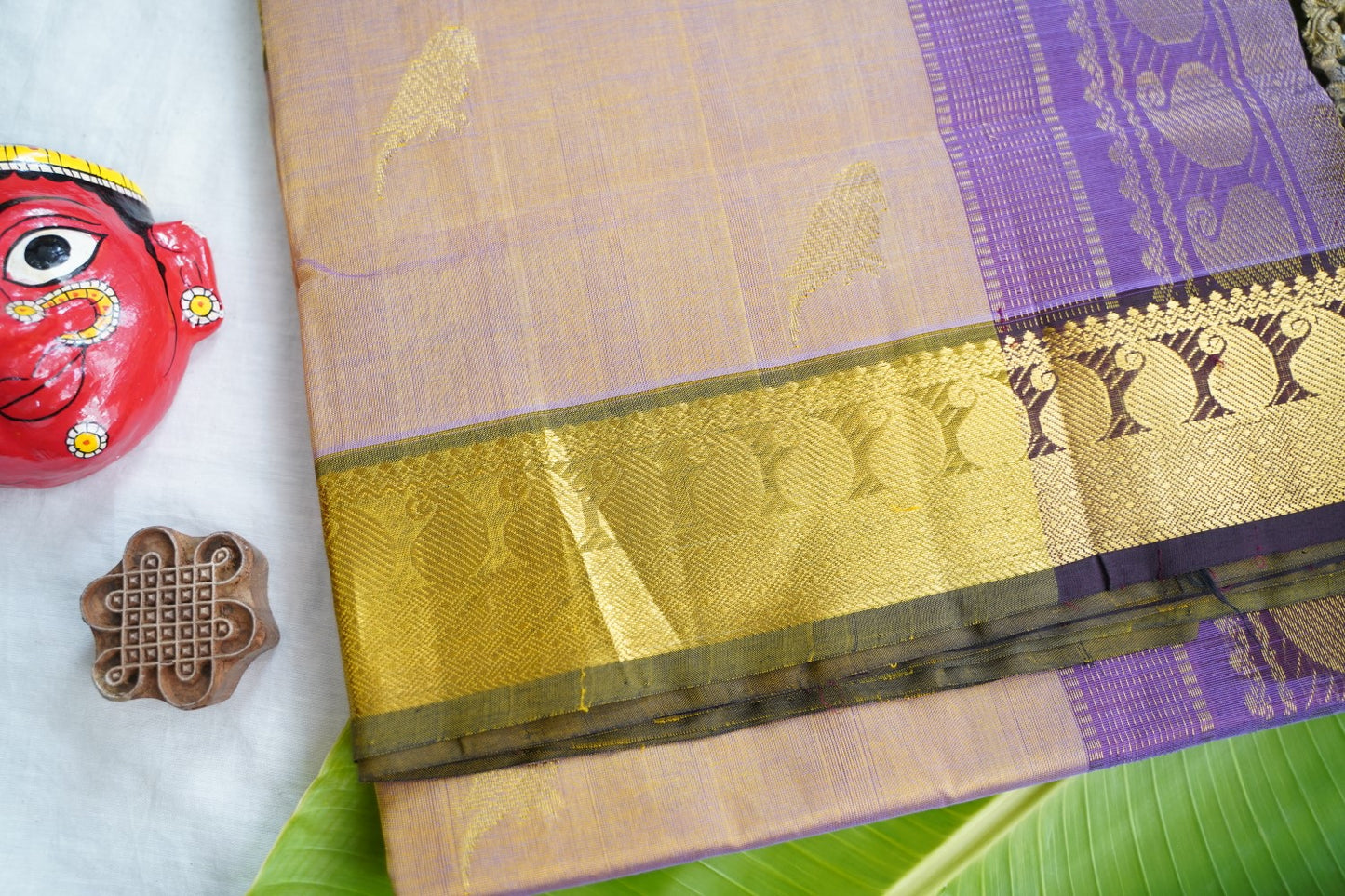 Kanchi Handloom Silk Cotton Saree PC17418