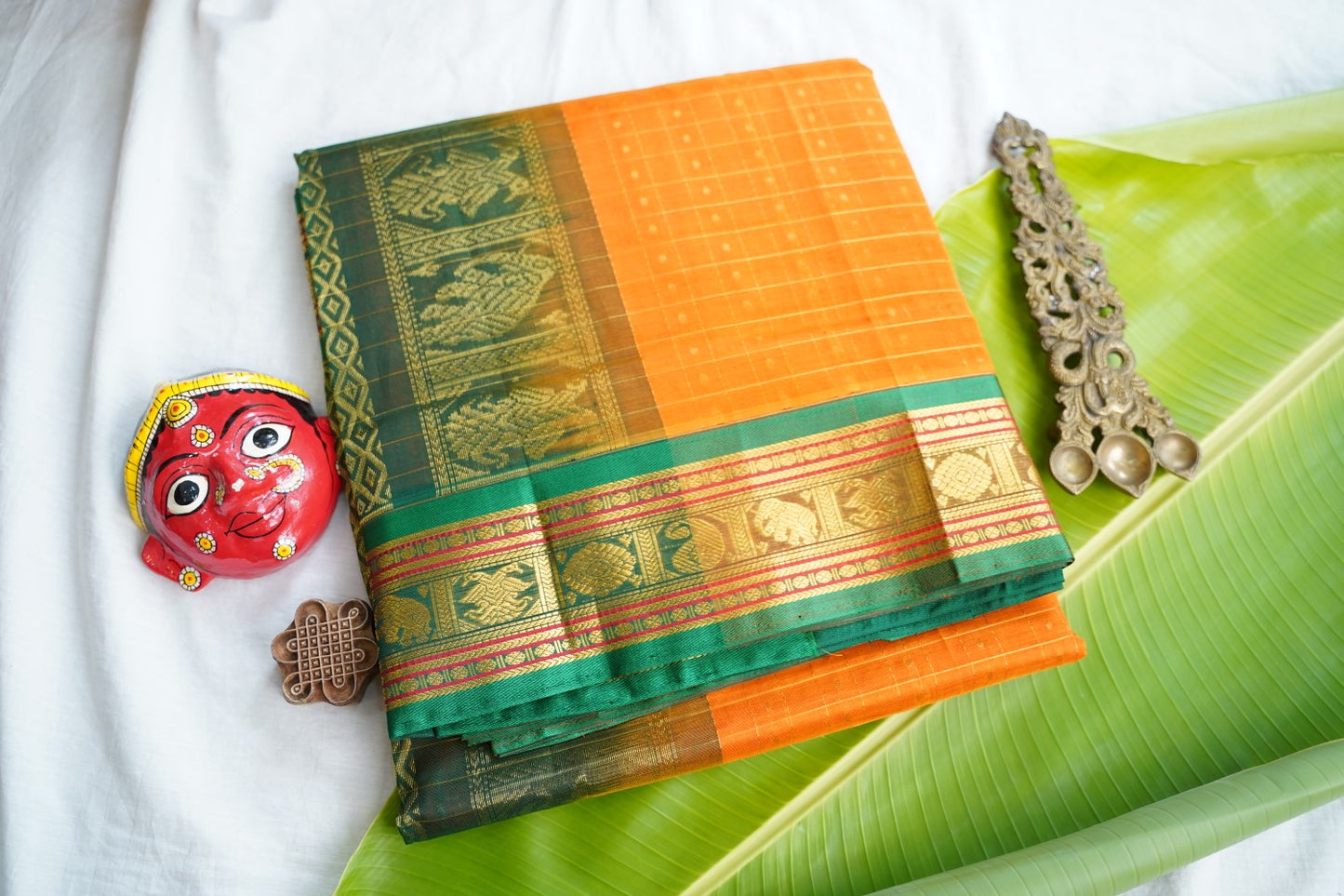 Kanchi Handloom Silk Cotton Saree PC17427